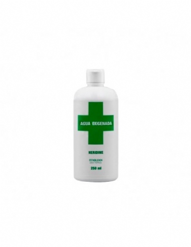 Agua oxigenada heridine 1 frasco 250 ml - heridine