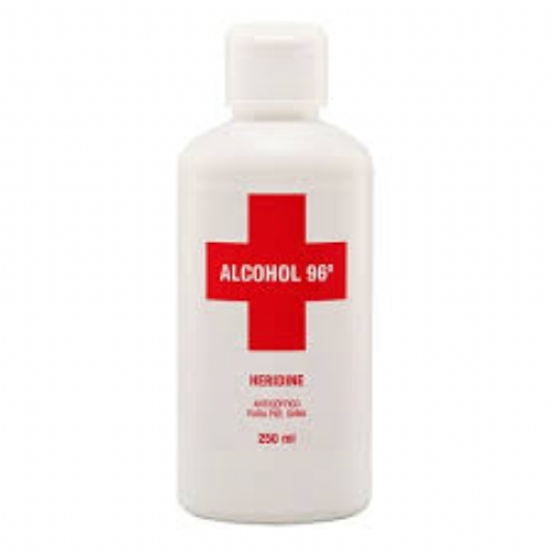Interapothek alcohol heridine 96º 250 ml