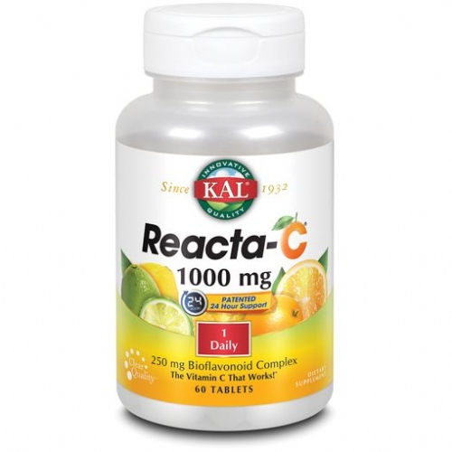 Solaray reacta c 1000mg 60 comprimits