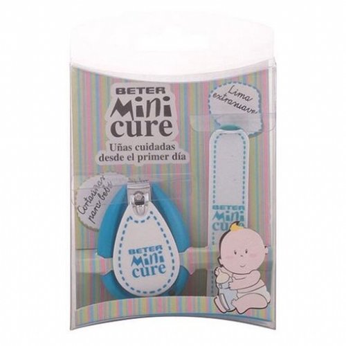 Minicure kit bebe cortauñas y lima beter 1 unidad - beter