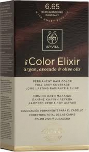Apivita tinte color elixir 6,65