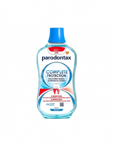 Parodontax complete protection colutorio  1 envase 500 ml sabor menta fresca