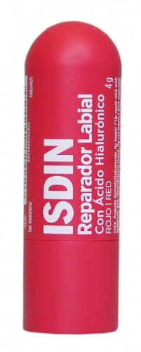 Isdin reparador labial  1 stick 4 g color rojo