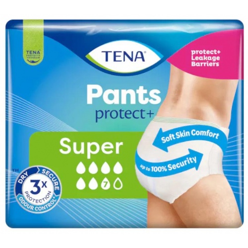 Tena pants super absor grande 12 u