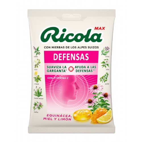 Ricola max defensas bolsa 70g
