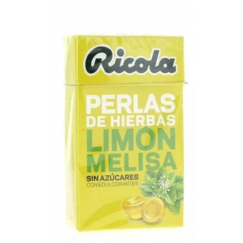 Ricola perlas sin azucar  1 envase 25 g sabor limon