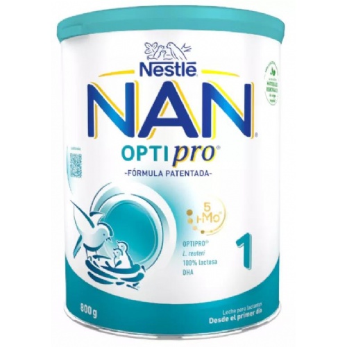 Nan optipro 1 leche lactantes  1 envase 800 g