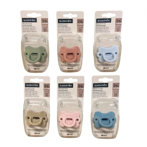 Chupete silicona fisiologico suavinex sx pro selection poetry 0 - 6 meses 1 unidad