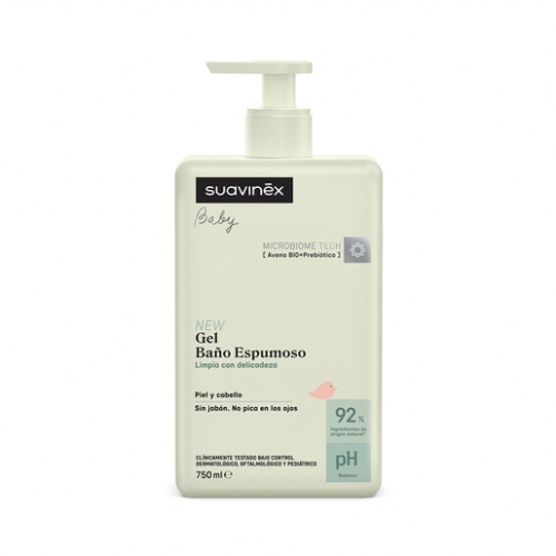 Suavinex baby gel baño espumoso  1 envase 750 ml