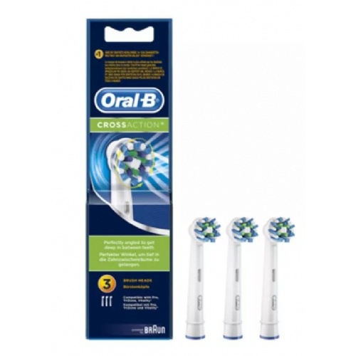 Cepillo dental electrico recambio oral-b pro cross action 3 cabezales - oral-b pro cross action