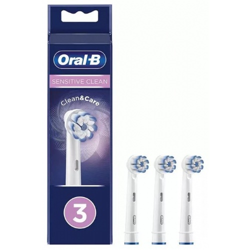 Cepillo dental electrico recargable oral-b sensitive clean recambio 3 unidades - oral-b sensitive cl