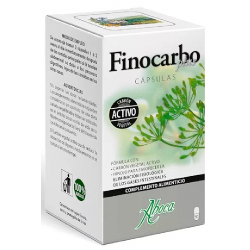 Finocarbo plus  500 mg 50 capsulas