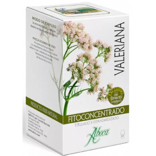 Valeriana fitoconcentrado aboca  500 mg 50 capsulas