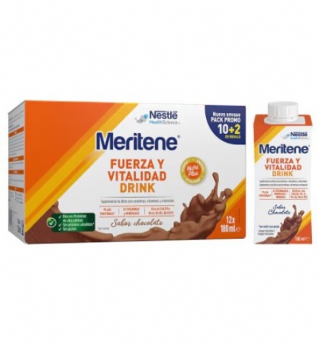 Meritene drink chocolate 12x125ml