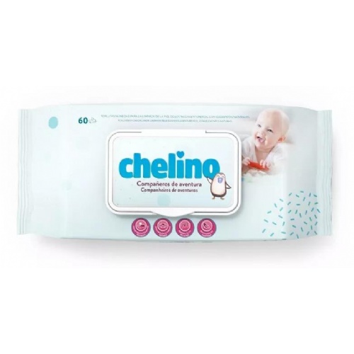 Chelino toallitas infantiles  60 toallitas