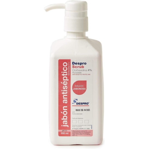Despro scrub jabon antisept clorhedespro jabon antisept 500 ml