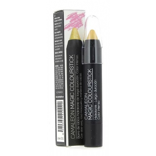 Camaleon magic colour stick labial  1 envase 4 g color amarillo