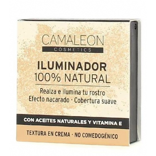 Camaleon iluminador 100% natural  crema bronce