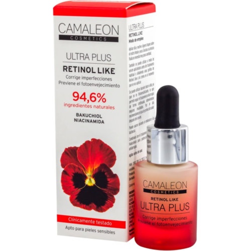 Camaleon ultra plus retinol like  1 botella 15 ml con pipeta