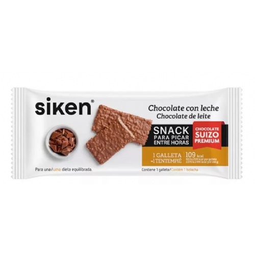 Siken form  1 galleta 22 g sabor chocolate con leche