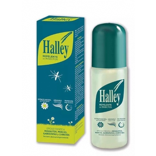 Halley repelente de insectos 1 envase 250 ml - repelente de insectos