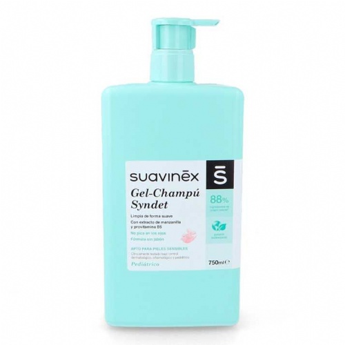 Suavinex baby gel-crema baño suave  1 envase 750 ml