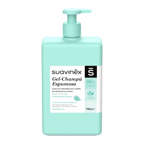 Suavinex baby gel baño espumoso  1 envase 750 ml