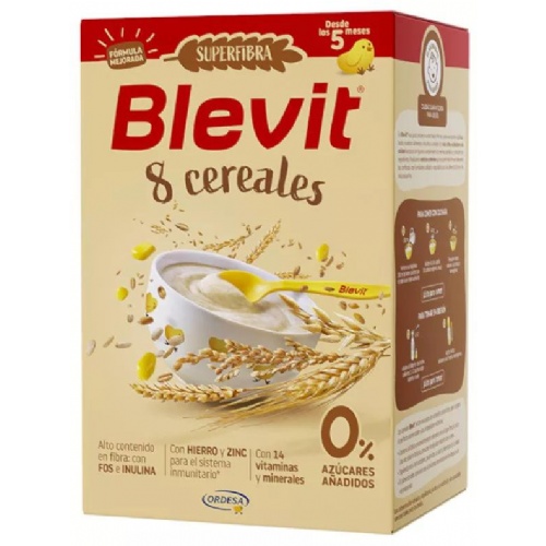 Blevit plus superfibra 8 cereales  1 envase 600 g