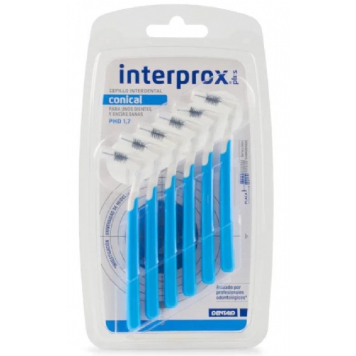 Cepillo espacio interproximal interprox plus conico 6 unidades - interprox plus