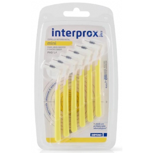 Cepillo espacio interproximal interprox plus mini 6 unidades - interprox plus