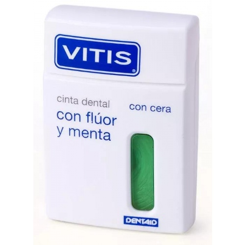 Vitis cinta dental con fluor y menta  50 m