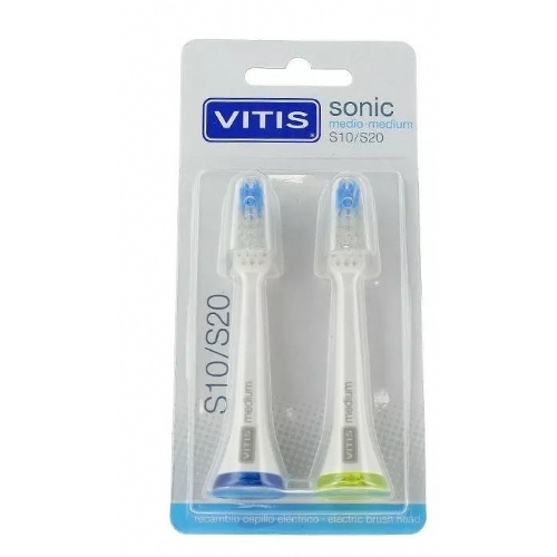 Cepillo dental  recambio electrico vitis sonic s10 / s20 m