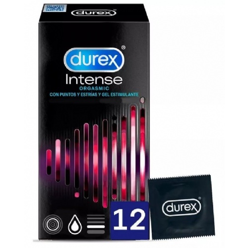 Durex intense orgasmic  12 preservativos