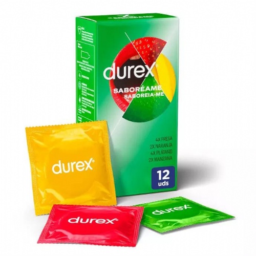 Durex saboreame preservativos 12 unidades - preservativos