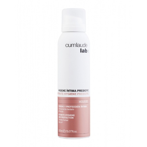 Cumlaude lab: higiene intima prebiotic mousse  1 envase 150 ml