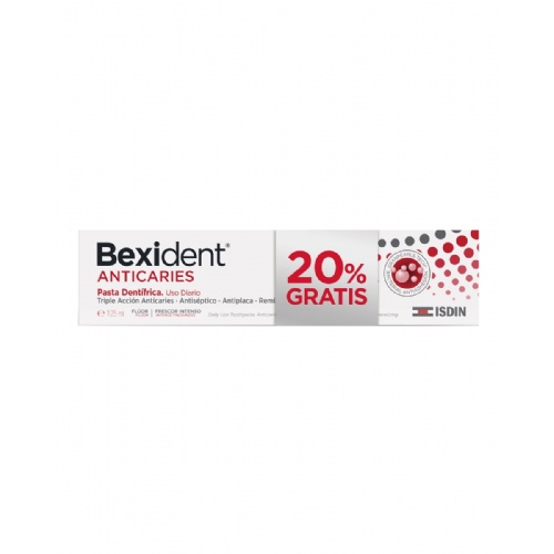 Bexident anticaries pasta dentifrica  1 envase 125 ml