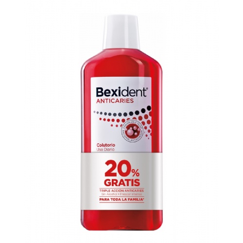 Bexident anticaries colutorio  1 envase 500 ml