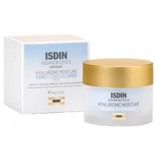 Isdinceutics hyaluronic moisture normal to dry skin  1 tarro 50 g