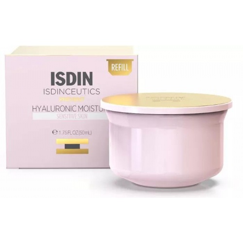 Isdinceutics hyaluronic moisture sensitive skin  1 tarro 50 g recarga