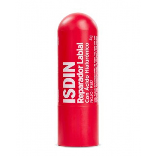 Isdin reparador labial  1 stick 4 g color rojo