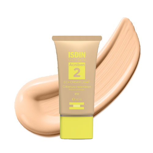 Acniben oily skin cc+ cream 40 ml color light