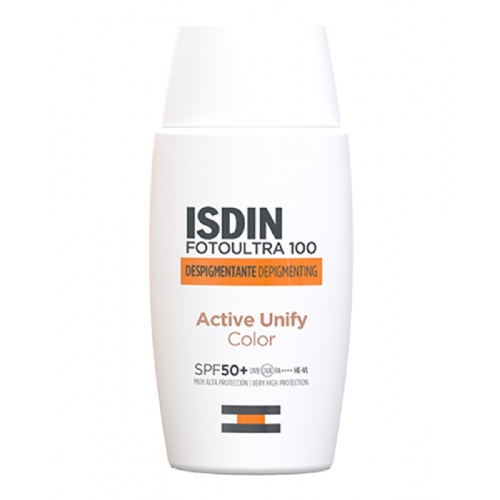 Isdin fotoultra 100 active unify  1 envase 50 ml color