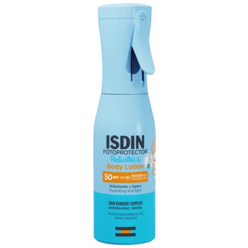 Isdin fotoprotector pediatrics body lotion spray spf50 1 frasco 250 ml