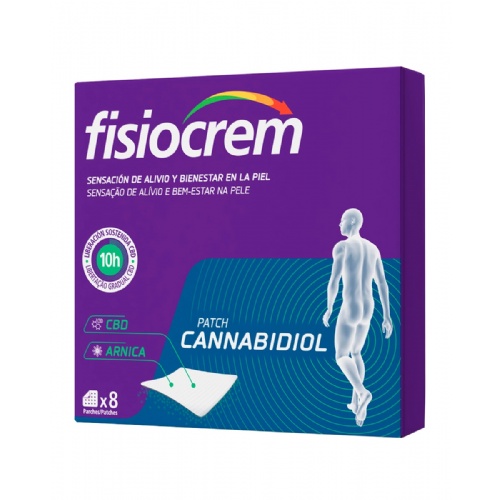 Fisiocrem patch cannabidiol  8 parches