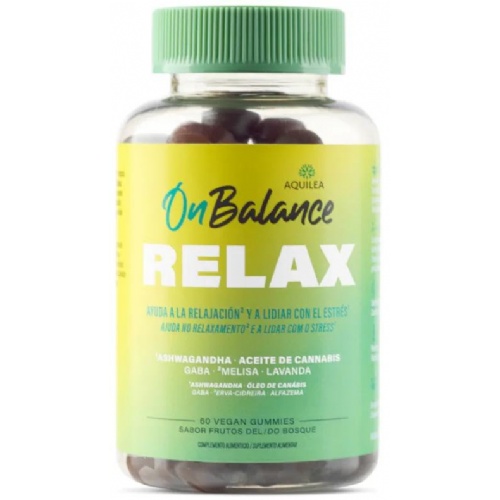 Aquilea onbalance relax 60 gominolas sabor frutos del bosque