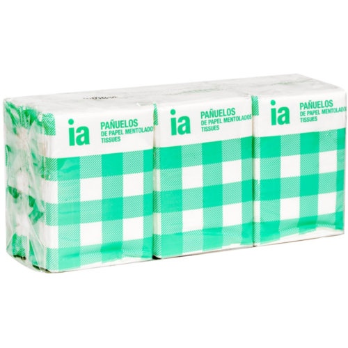 Interapothek paÃ±uelos mentolados 6x9 u