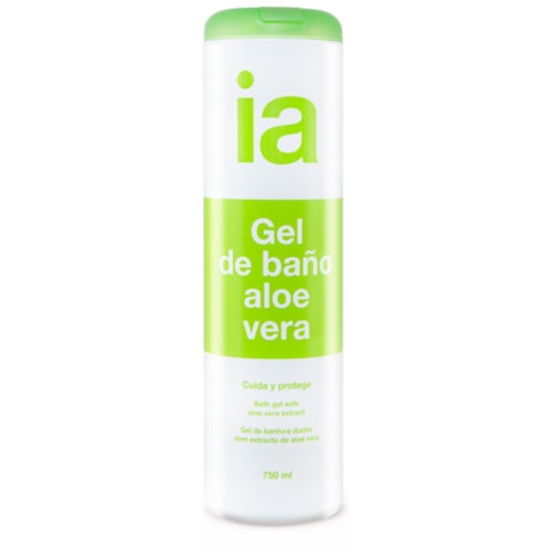 Interapothek gel de baño y ducha aloe vera  1 envase 750 ml