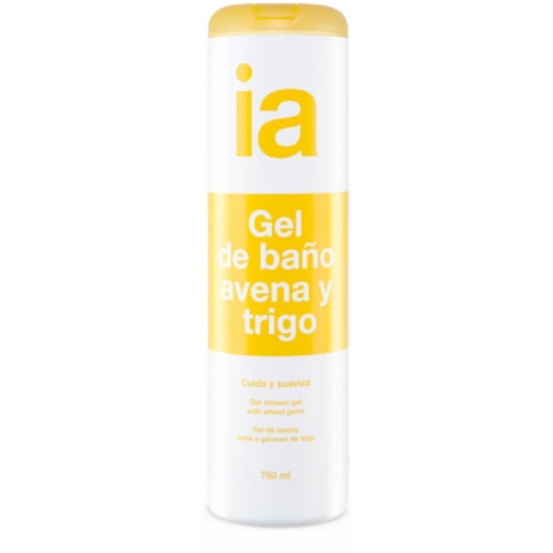 Interapothek gel de baño y ducha avena y germen de trigo  1 envase 750 ml