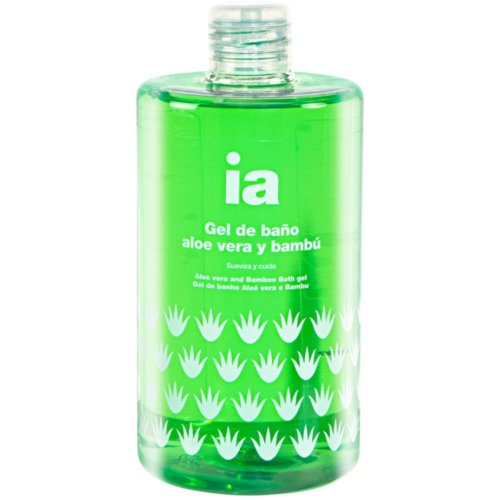 Interapothek gel de baño y ducha aloe vera con bambu  1 envase 750 ml
