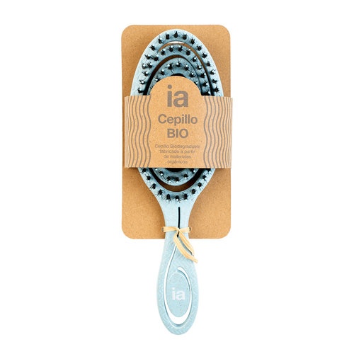 Cepillo desenredante pelo bio interapothek 1 unidad color azul pastel - interapothek